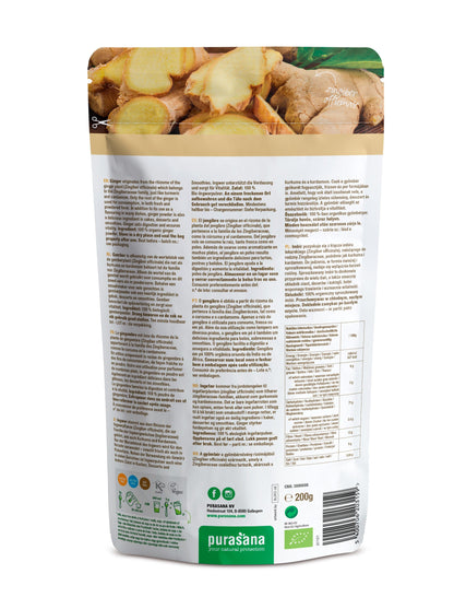 Ginger powder 200 g BIO