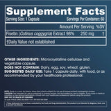 Pure Fisetin - 250 mg, 60 capsules