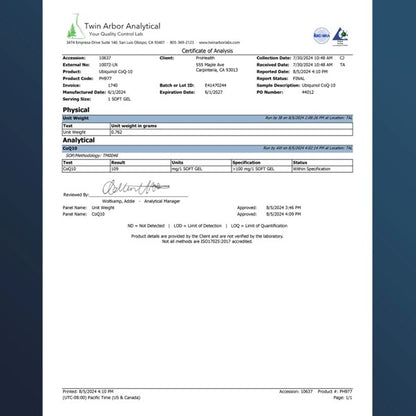 Ubiquinol CoQ-10