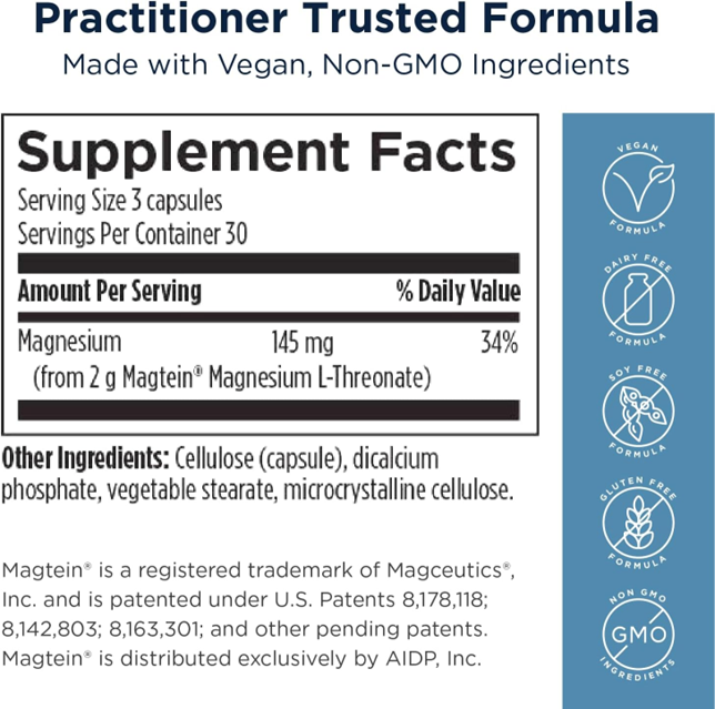 NeuroMag™- Chelated Magnesium L-Threonate - B. Health