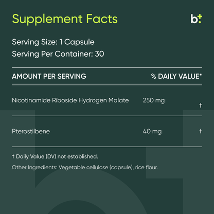 Nicotinamide Riboside + Pterostilbene
