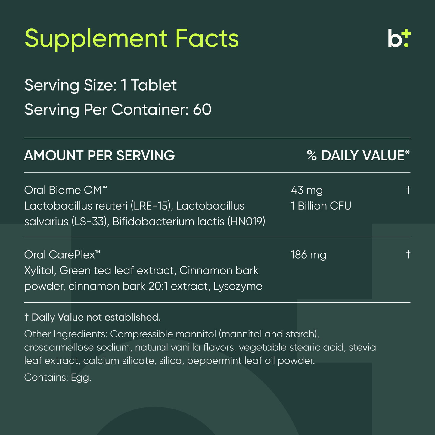 OraMax Oral Probiotic