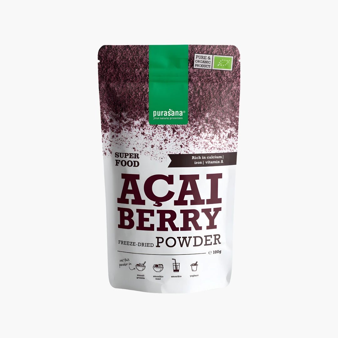 Açai Berry Powder - purasana - B. Health Shop