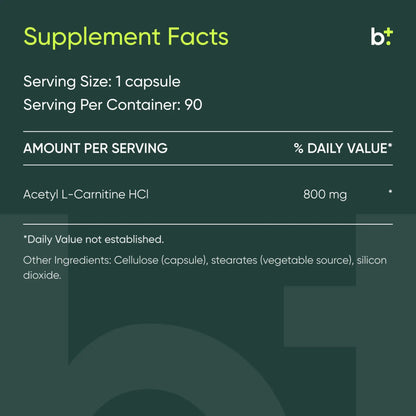 Acetyl L-Carnitine - Design Health - B. Health Shop