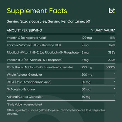 Adrenal Complex - Design Health - B. Health Shop