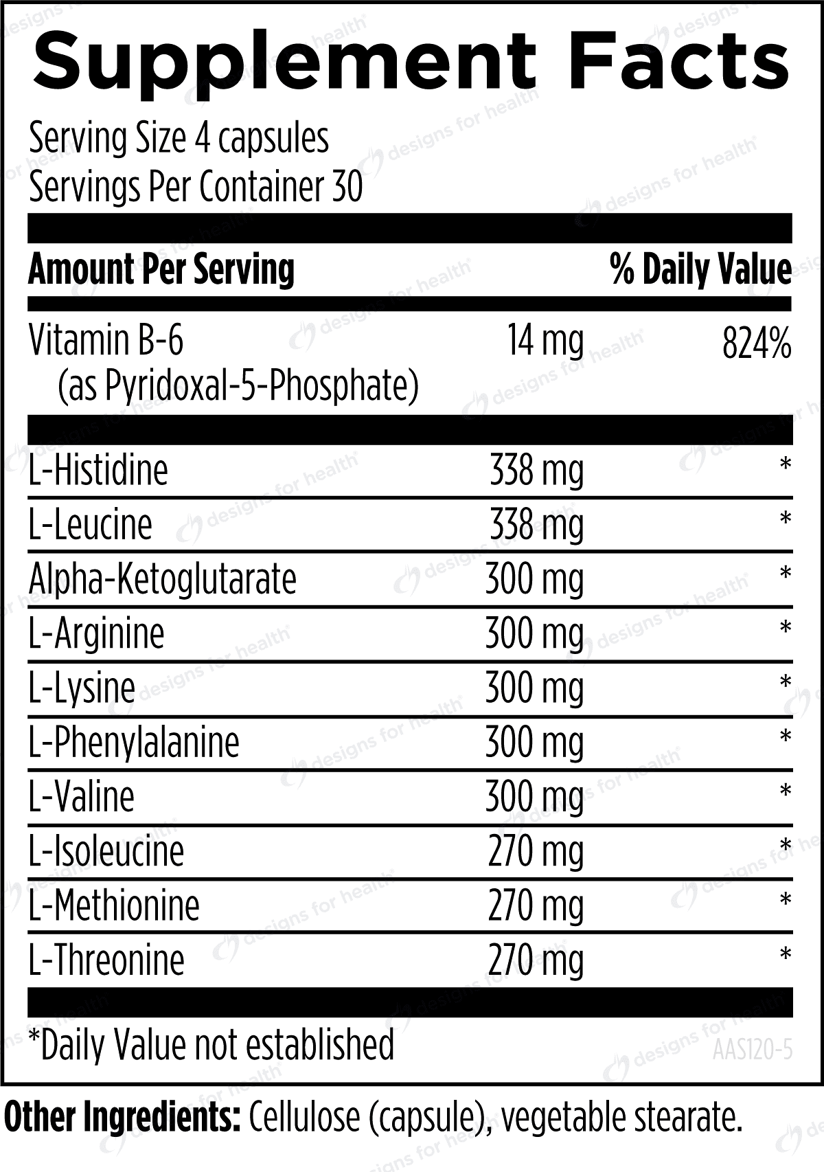 Amino Acid Synergy - Design Health - B. Health Shop