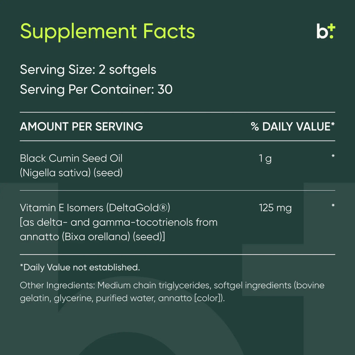 Annatto-E® Synergy - Design Health - B. Health Shop