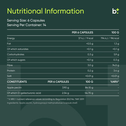 Apple Pectin - Omni Logic - B. Health Shop
