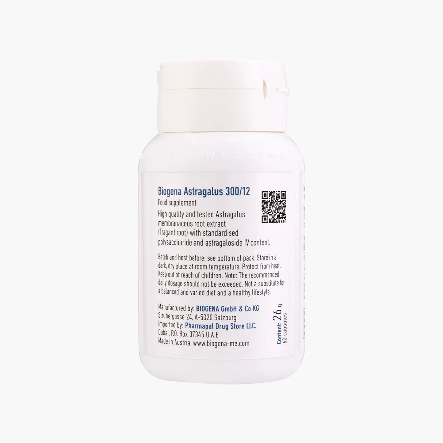 Astragalus 300/12 - BIOGENA - B. Health Shop
