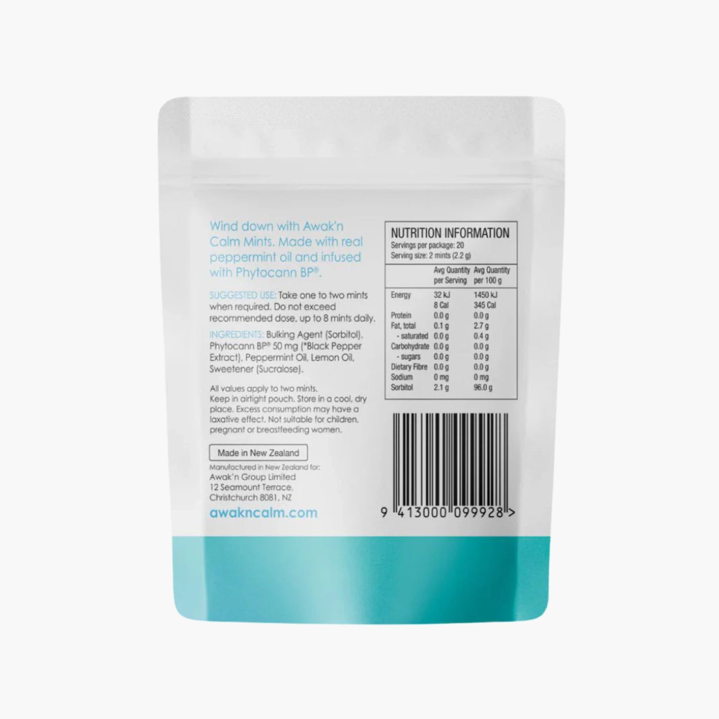 Awak'n Calm Mints - Awak'n - B. Health Shop