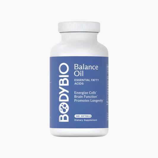 Balance Oil Capsules (Omega 6+3) - BodyBio - B. Health Shop