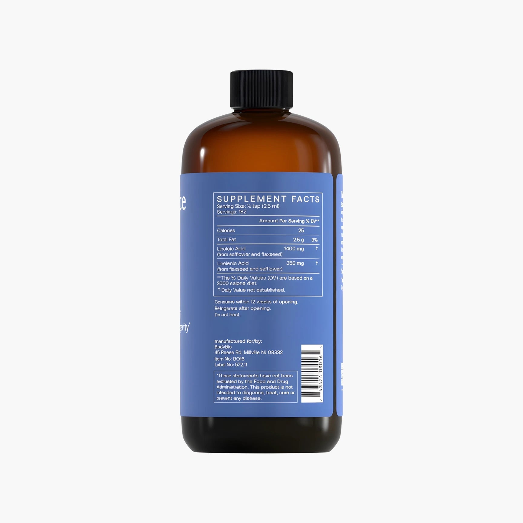 Balance Oil (Omega 6+3) - BodyBio - B. Health Shop