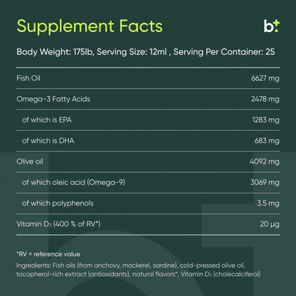 BalanceOil+ 300ml - Zinzino - B. Health Shop