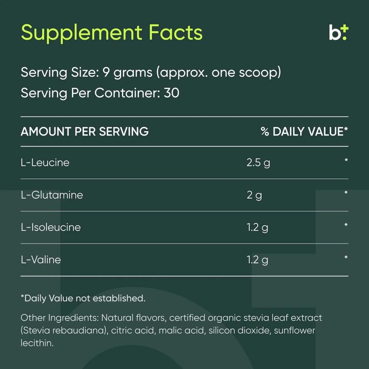 BCAA Powder - Design Health - B. Health Shop