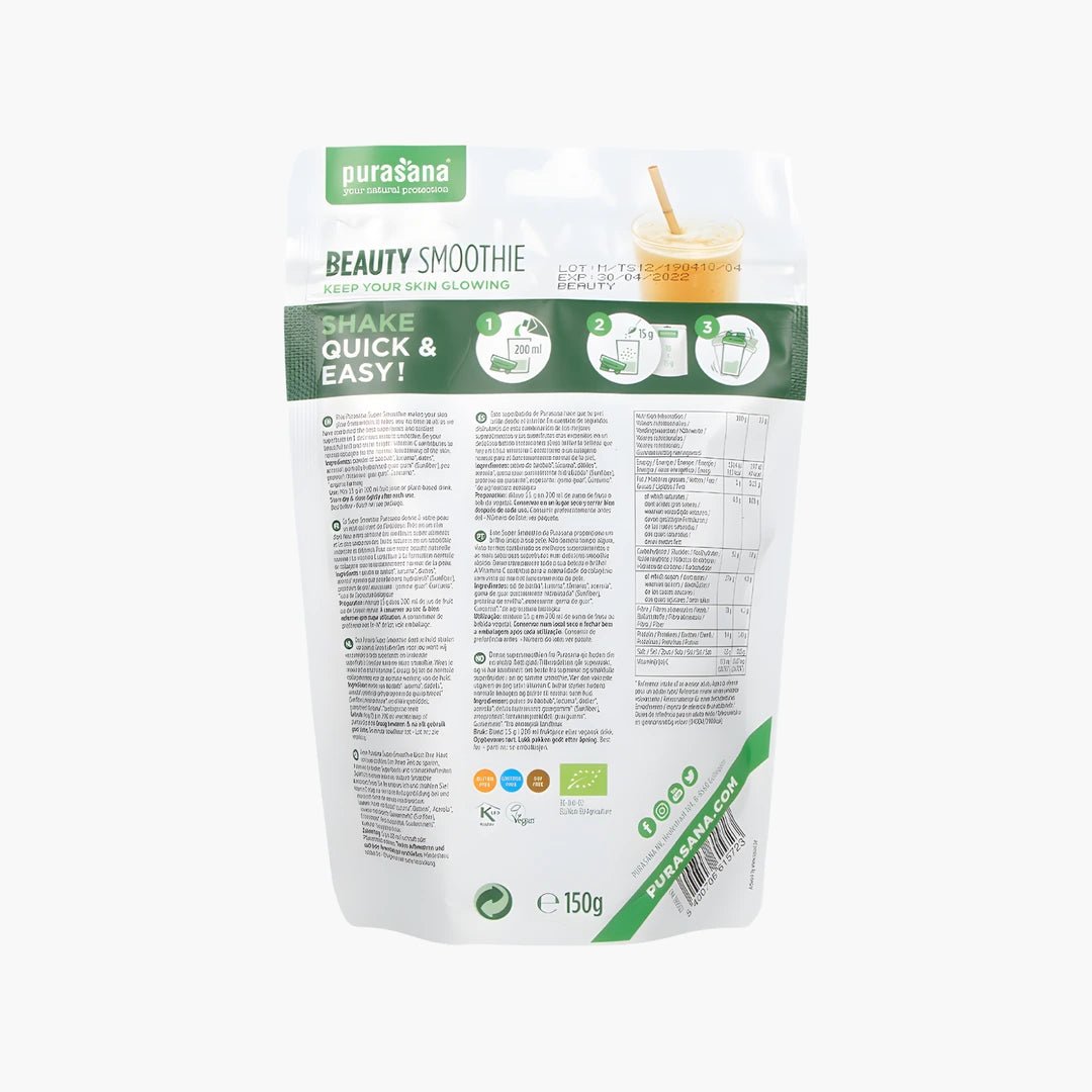 Beauty Smoothie - purasana - B. Health Shop