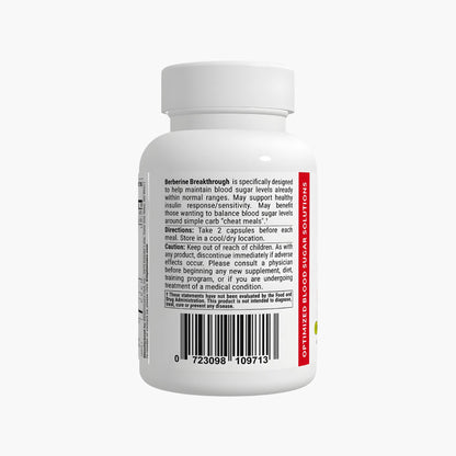 Berberine Breakthrough (Blood Sugar Support) - BIOptimizers - B. Health Shop