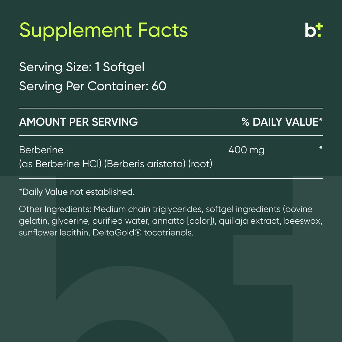 Berberine-Evail™ - Design Health - B. Health Shop