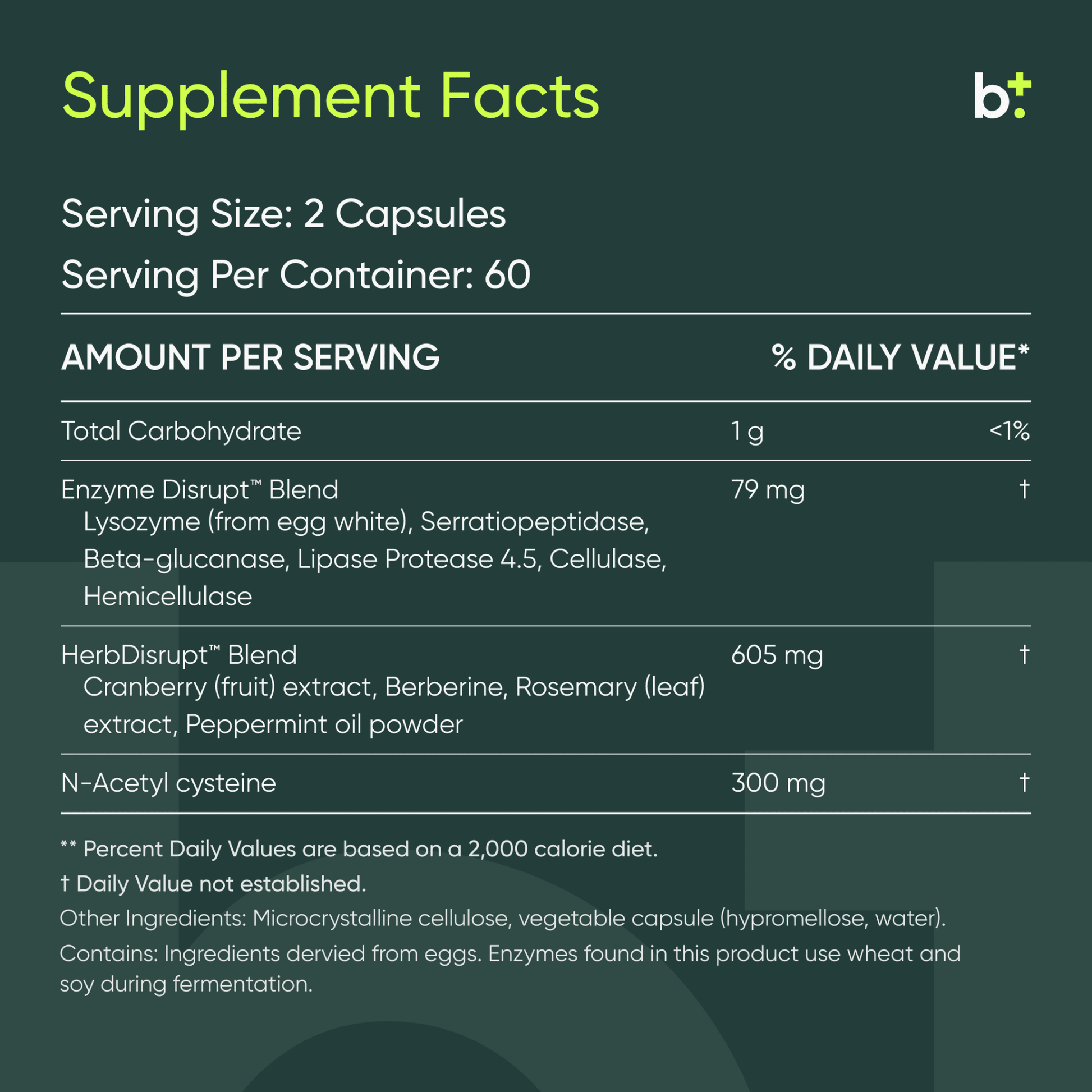 BioDisrupt® - Researched Nutritionals - B. Health Shop