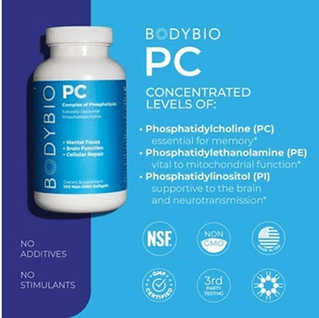BodyBio PC (Phosphatidylcholine) - B. Health Shop - B. Health Shop