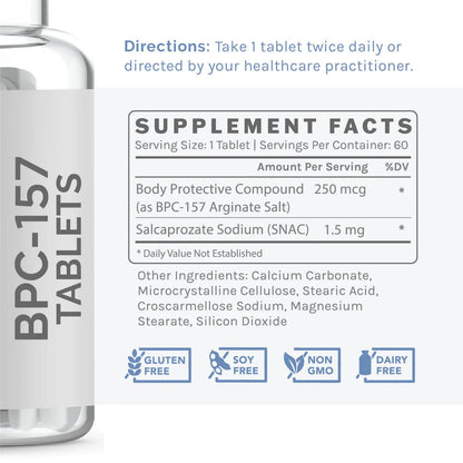 BPC-157 Rapid™ (250 MCG) - Infiniwell - B. Health Shop