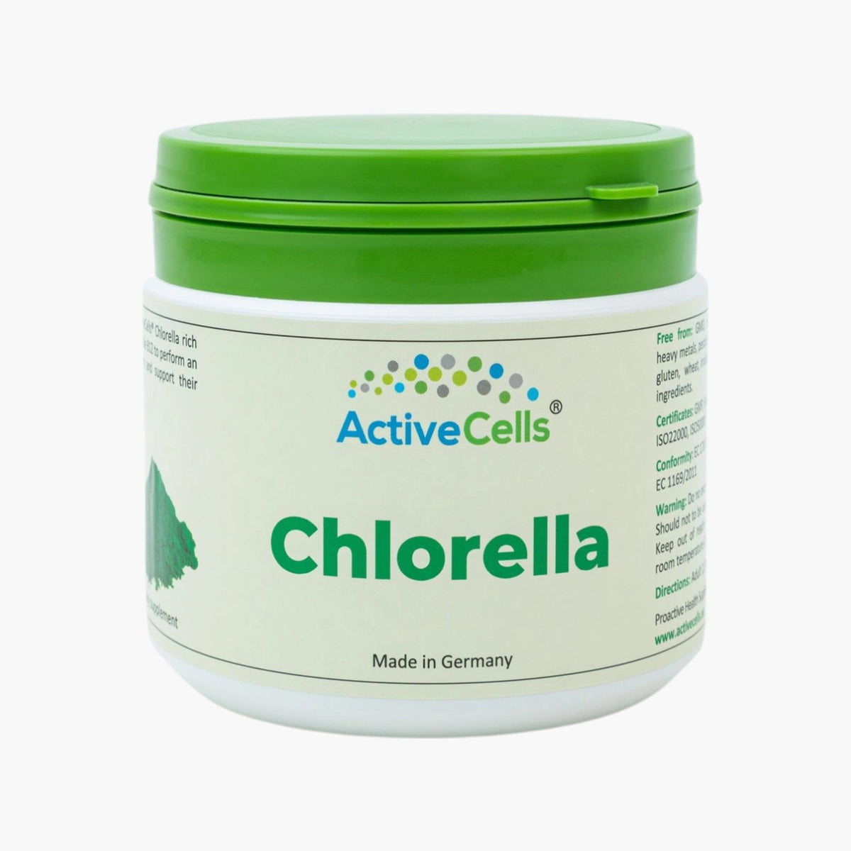 Chlorella Powder - ActiveCells® - B. Health Shop