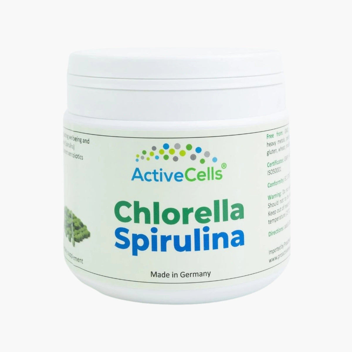Chlorella-Spirulina - ActiveCells® - B. Health Shop