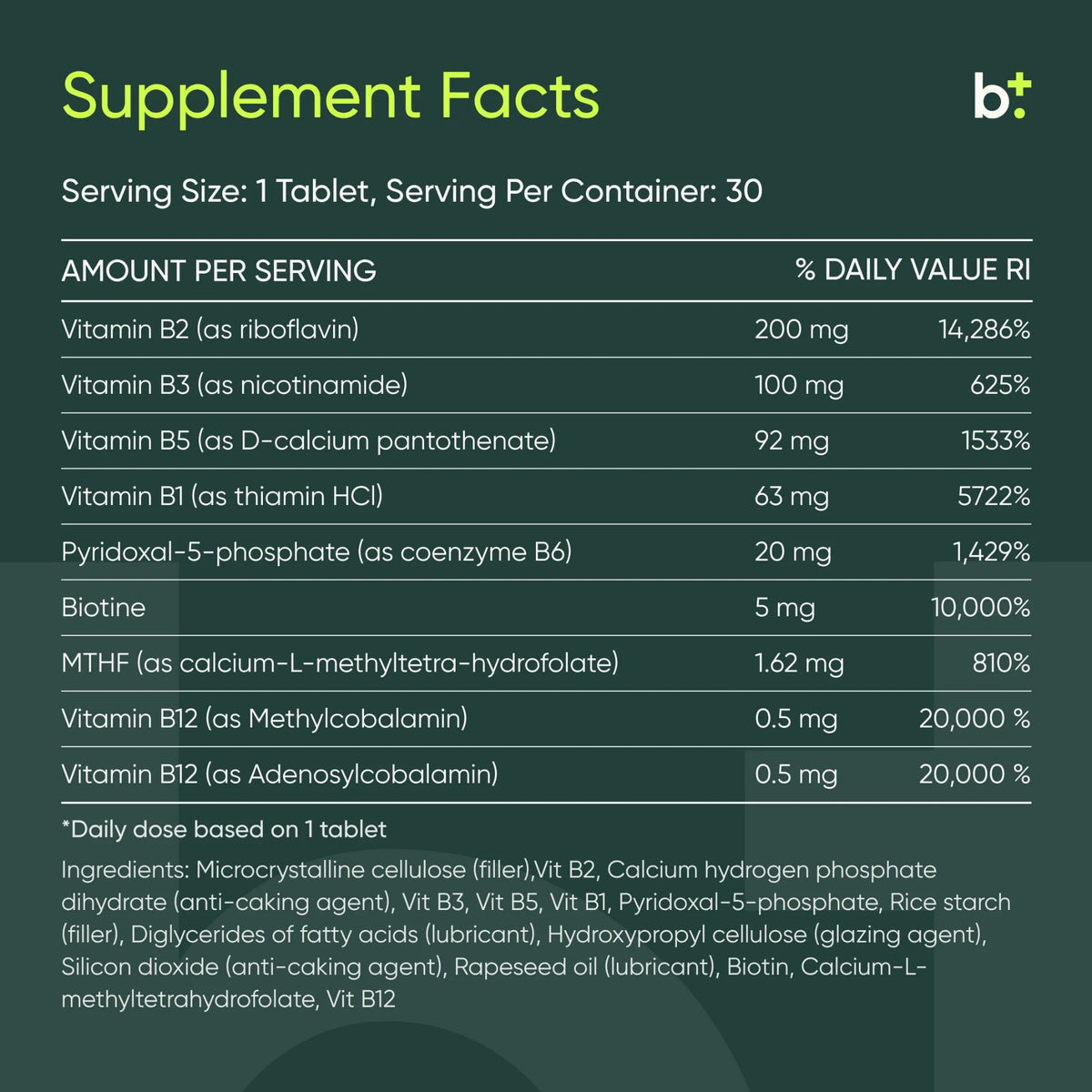 Co-Factor B-Complex - Nutrined - B. Health Shop