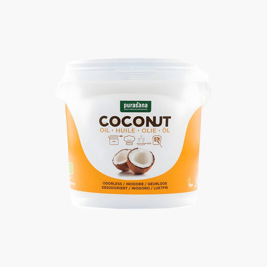 Coconut Oil Deodorized (2L) - purasana - B. Health Shop
