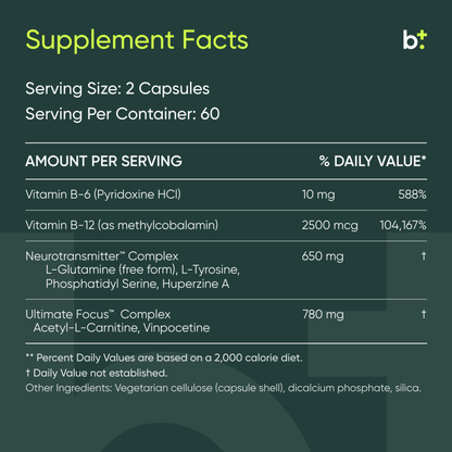 CogniCare® - Researched Nutritionals - B. Health Shop