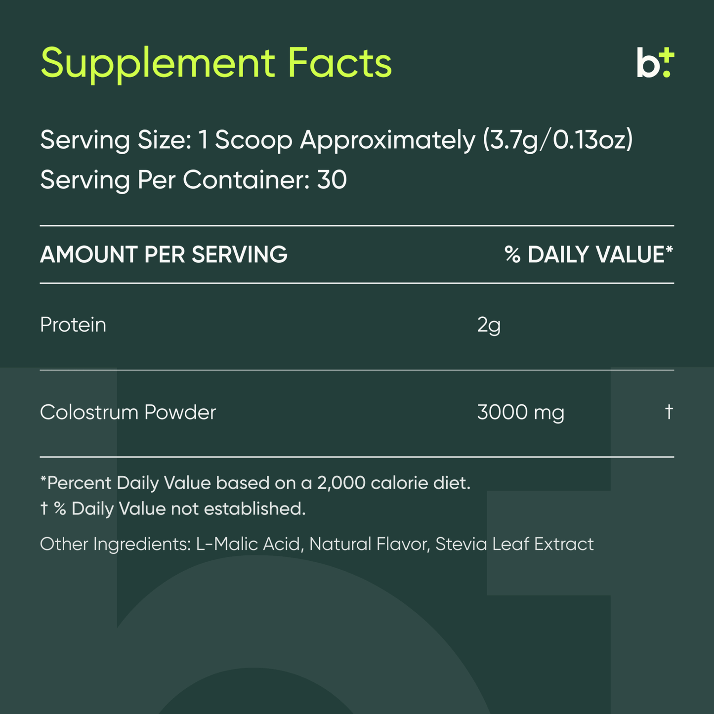 Core Colostrum - Equip - B. Health Shop