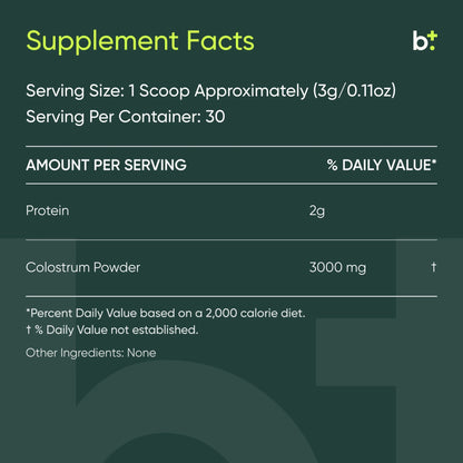 Core Colostrum - Equip - B. Health Shop