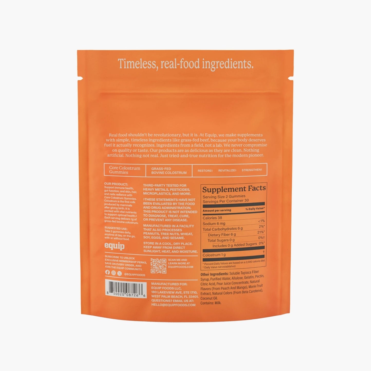 Core Colostrum Gummies - Equip - B. Health Shop