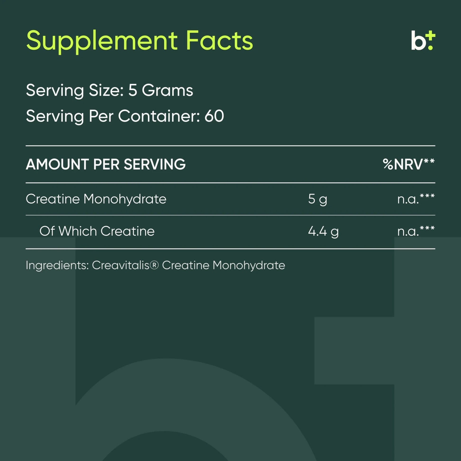 Creatine Powder - Moleqlar - B. Health Shop
