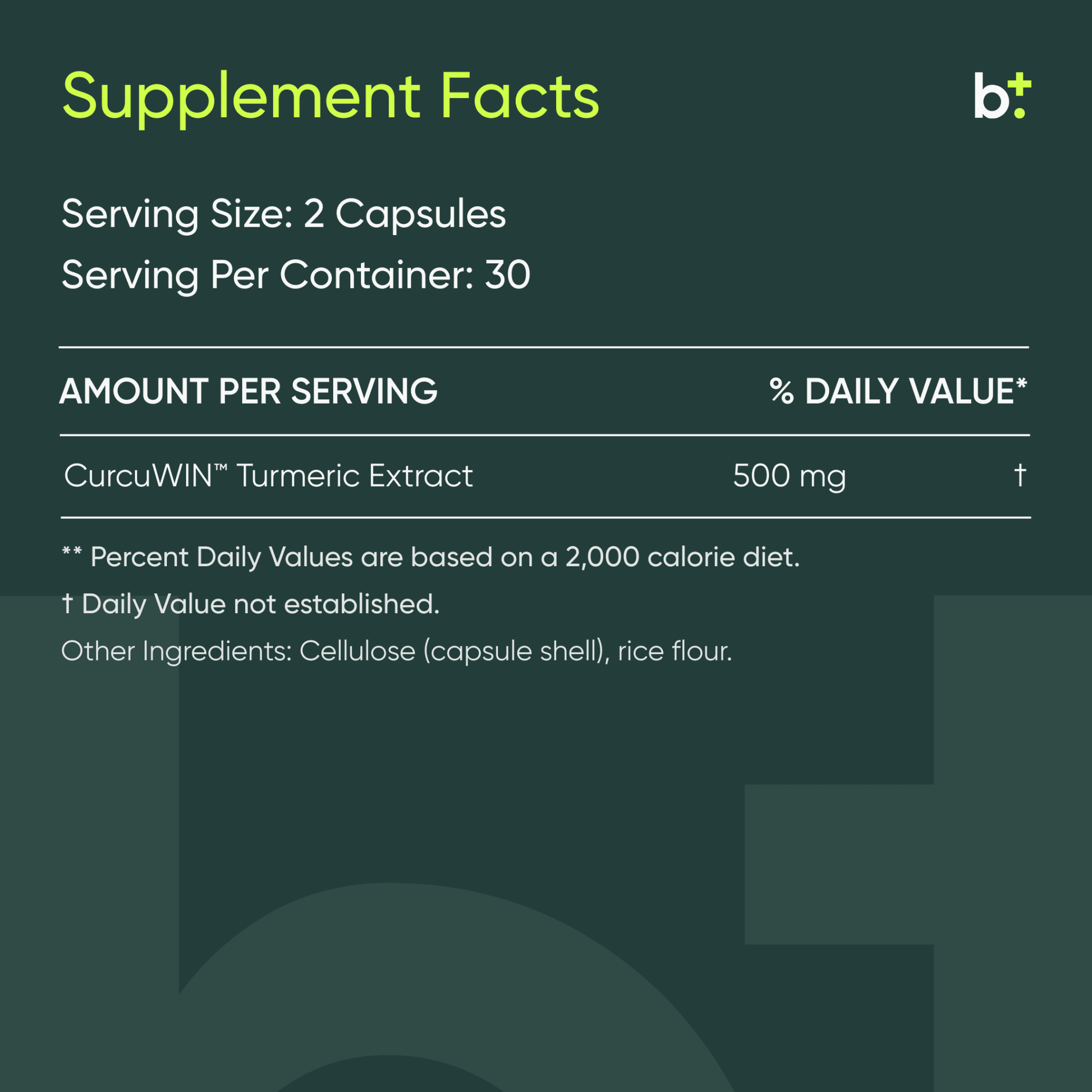 Curcumin Pure™ - Researched Nutritionals - B. Health Shop