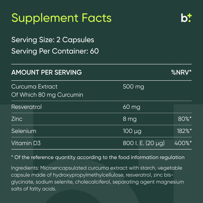 CurcuMit Curcumin - mse MitoMed - B. Health Shop
