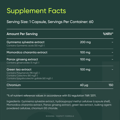 DiaPhyt Formula - BIOGENA - B. Health Shop