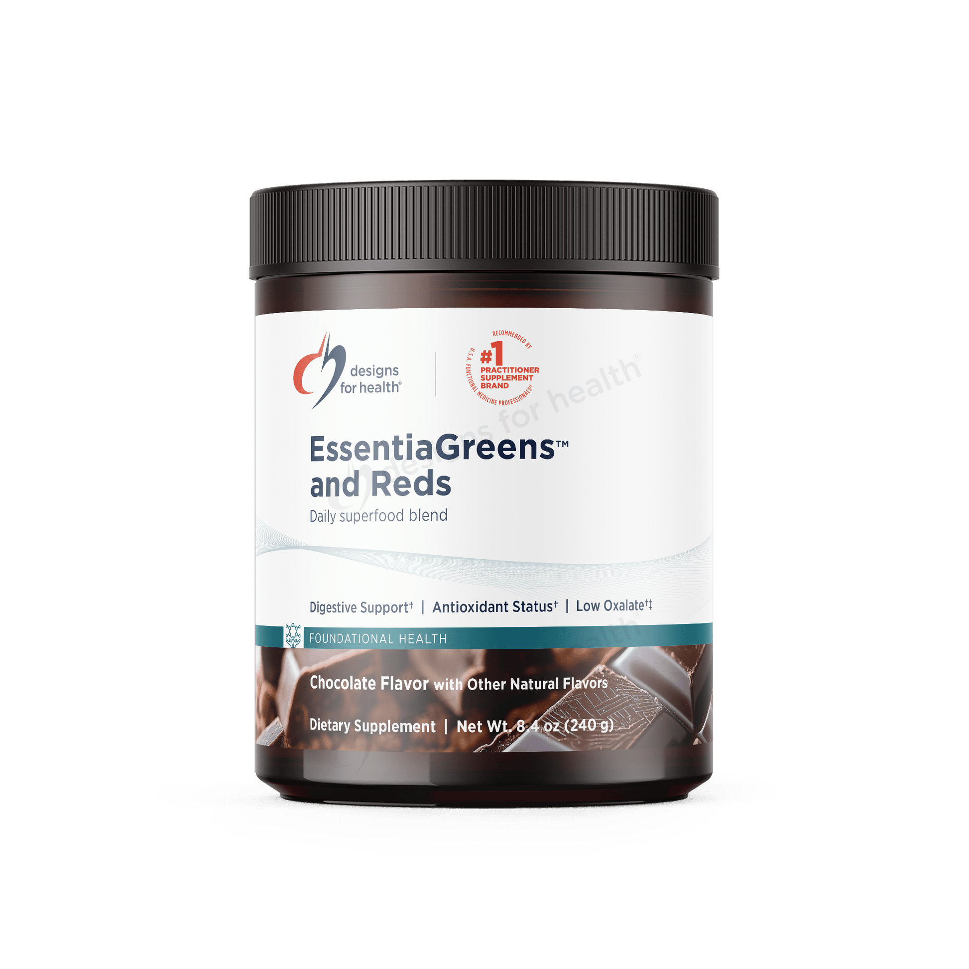 EssentiaGreens™ and Reds Chocolate - Design Health - B. Health Shop