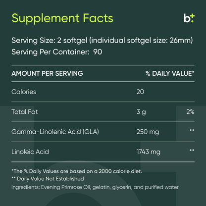 Evening Primrose Oil - BodyBio - B. Health Shop