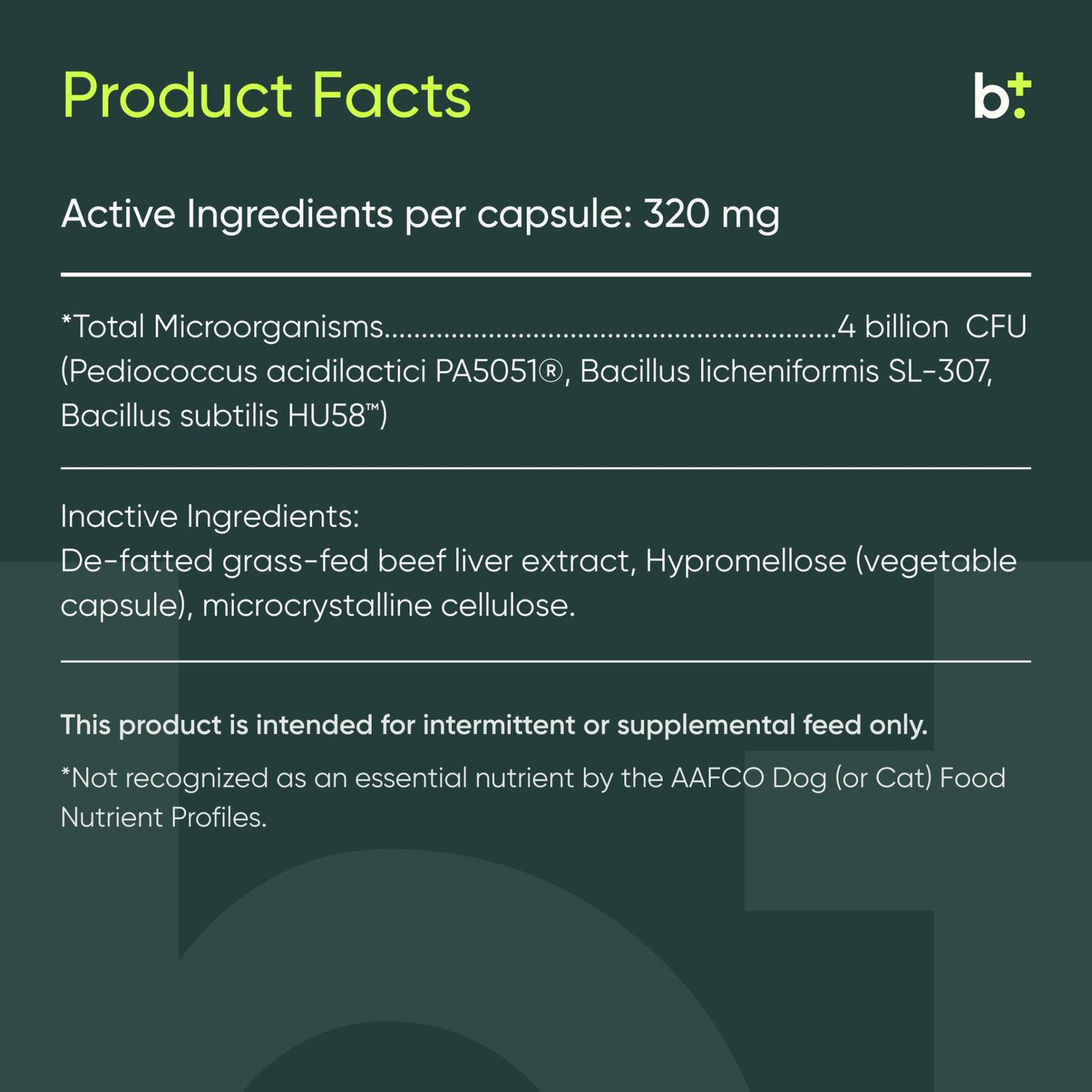 FidoSpore™ - MICROBIOME LABS - B. Health Shop