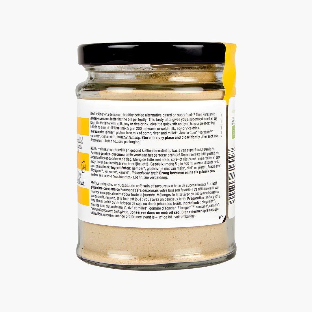 Ginger Turmeric Latté - purasana - B. Health Shop
