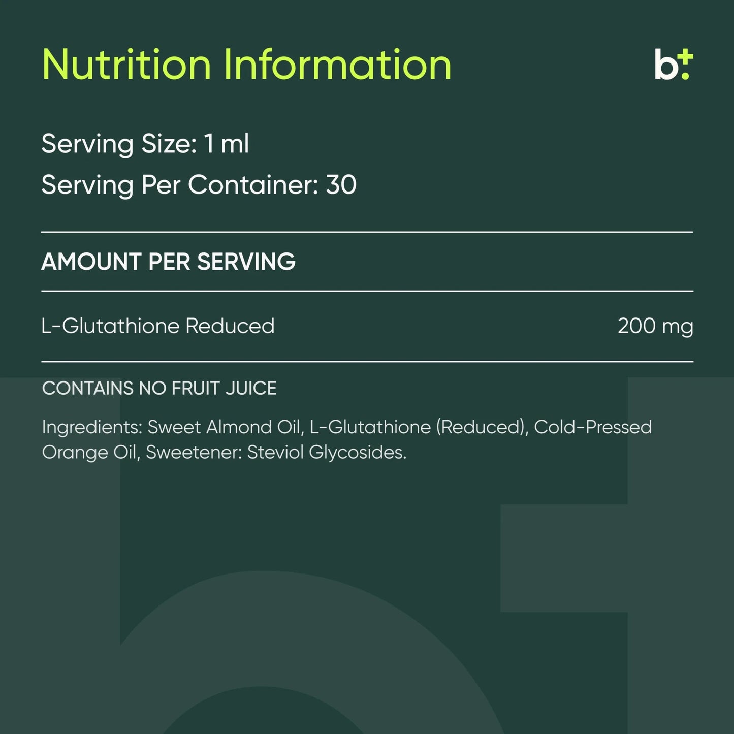 Glutathione Liposomal - Hinnao - B. Health Shop