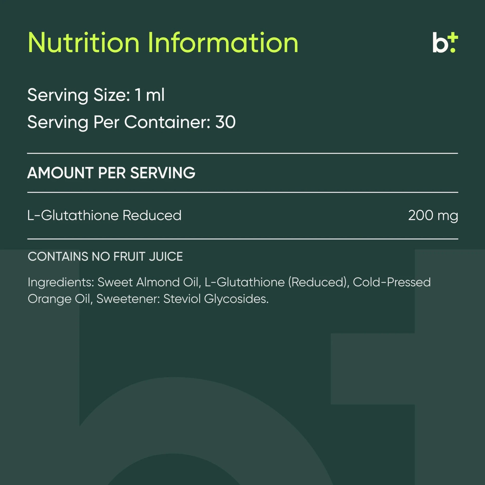 Glutathione Liposomal - Hinnao - B. Health Shop