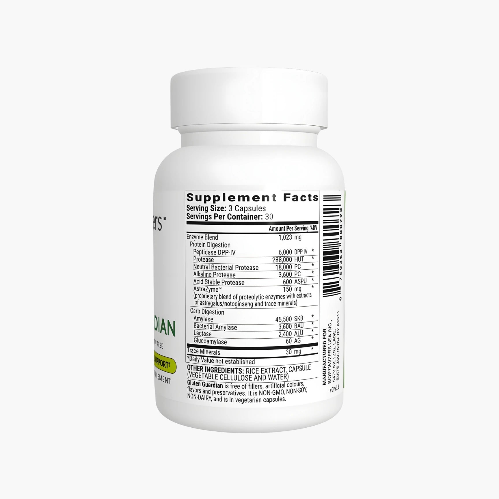 Gluten Guardian - BIOptimizers - B. Health Shop