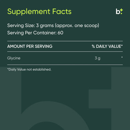 Glycine Powder - Design Health - B. Health Shop