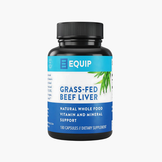 Grass - Fed Beef Liver Capsules - Equip - B. Health Shop