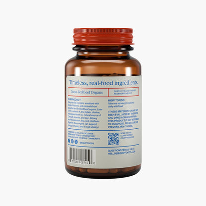 Grass - Fed Beef Organs - Equip - B. Health Shop