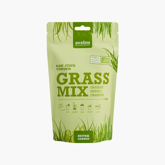 Grass Mix Juice Powder - purasana - B. Health Shop