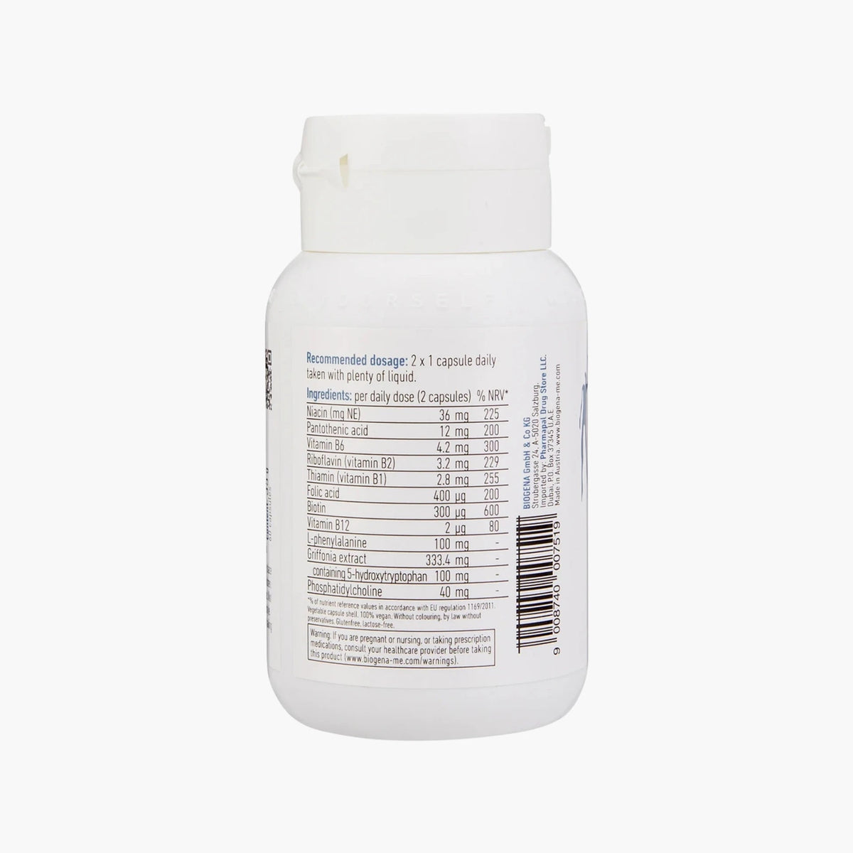 Griffonia 50 Serolution - BIOGENA - B. Health Shop
