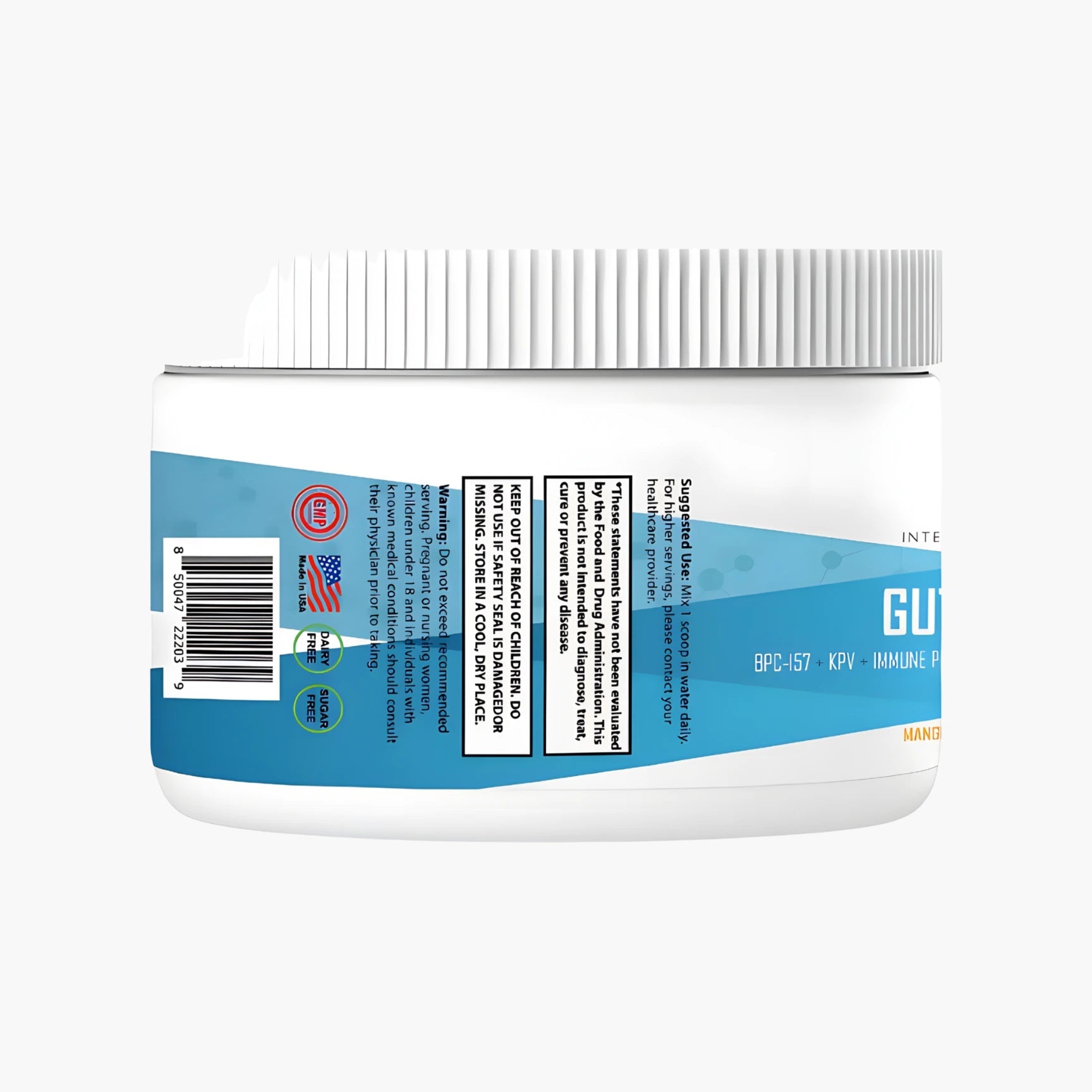 Gut Feeling™ Mango Strawberry - Integrative Peptides - B. Health Shop