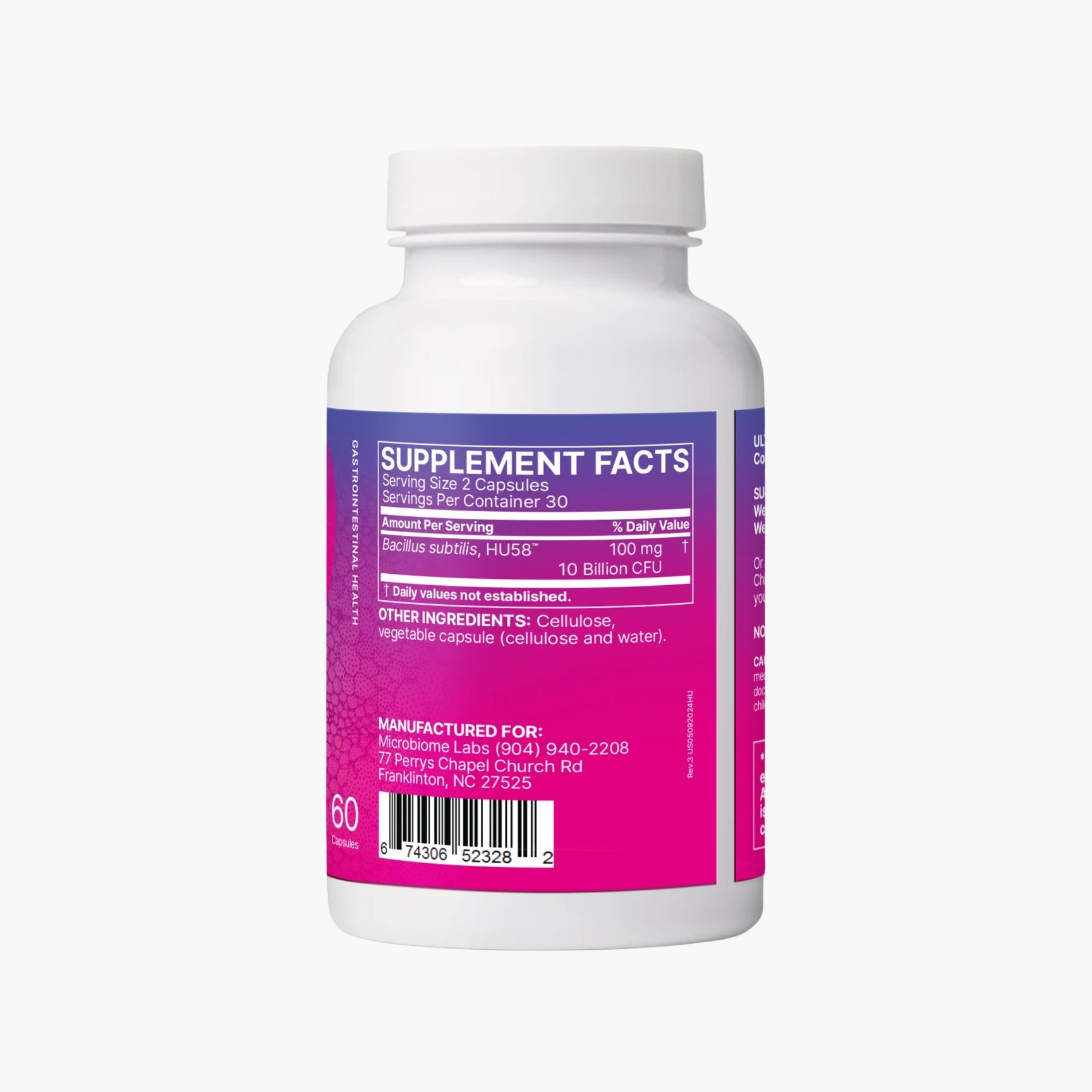 HU58™ - MICROBIOME LABS - B. Health Shop